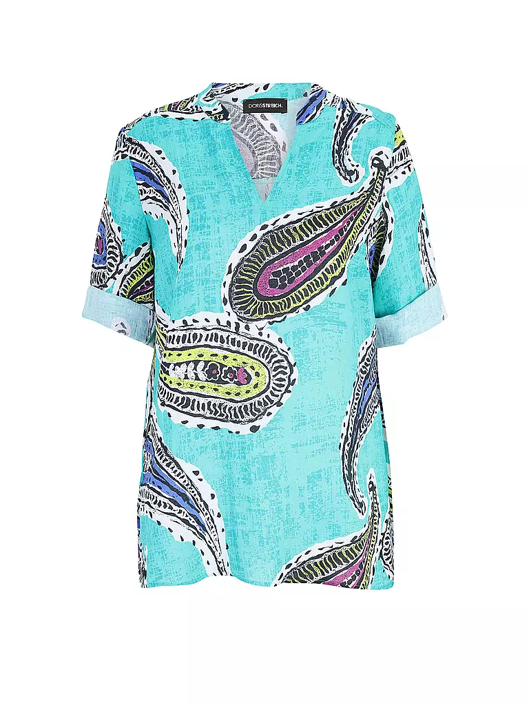 DORIS STREICH | Blouse en lin | hellblau
