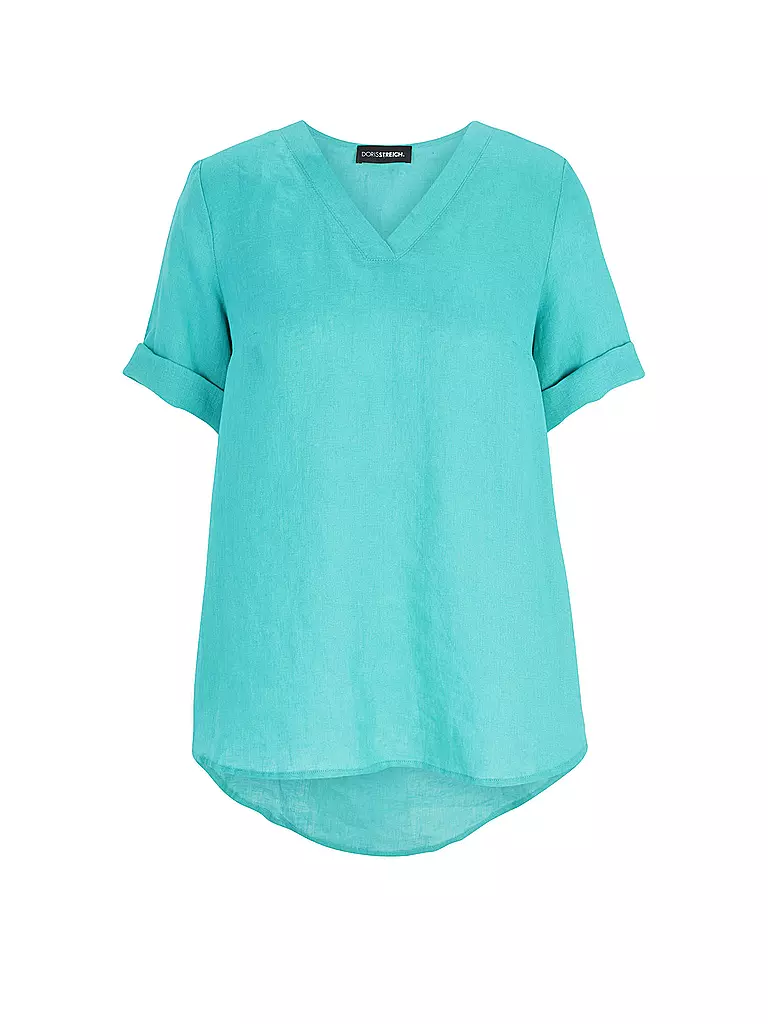 DORIS STREICH | Blouse en lin | türkis