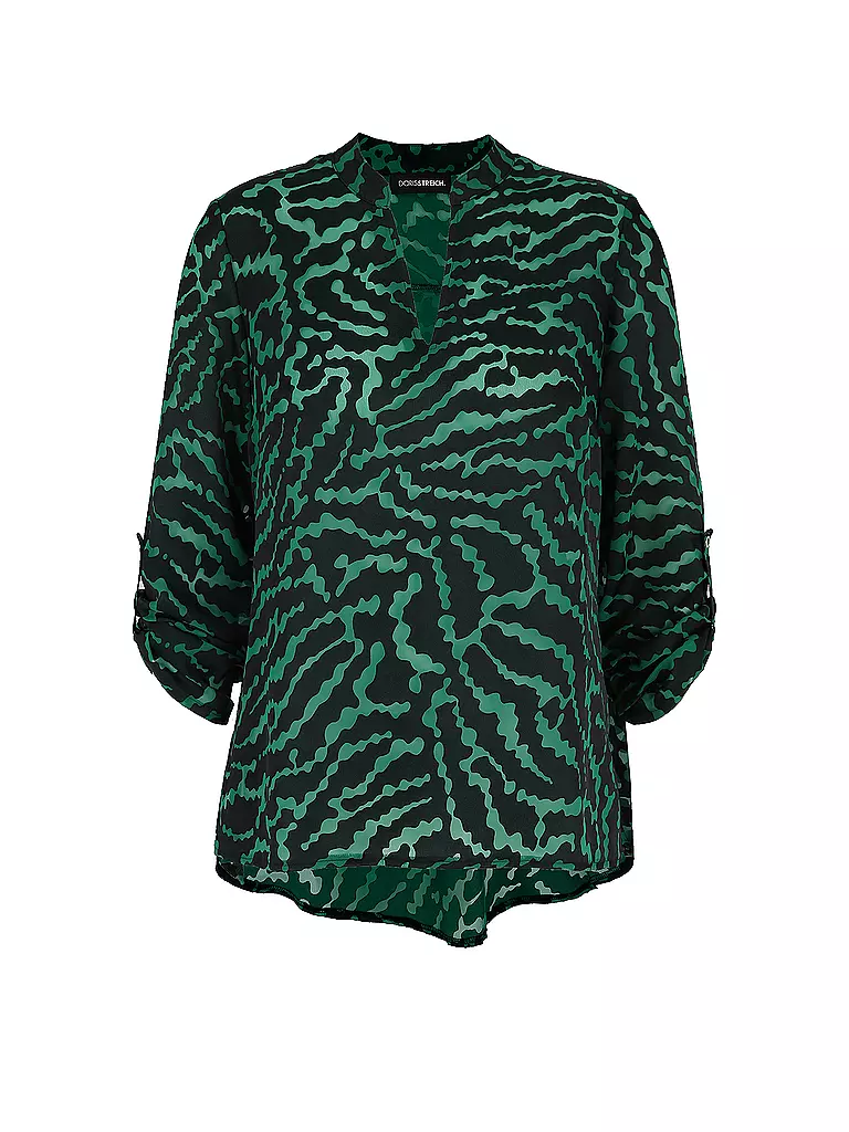 DORIS STREICH | Blouse | dunkelgrün