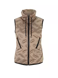 DORIS STREICH | Gilet matelassé | Camel