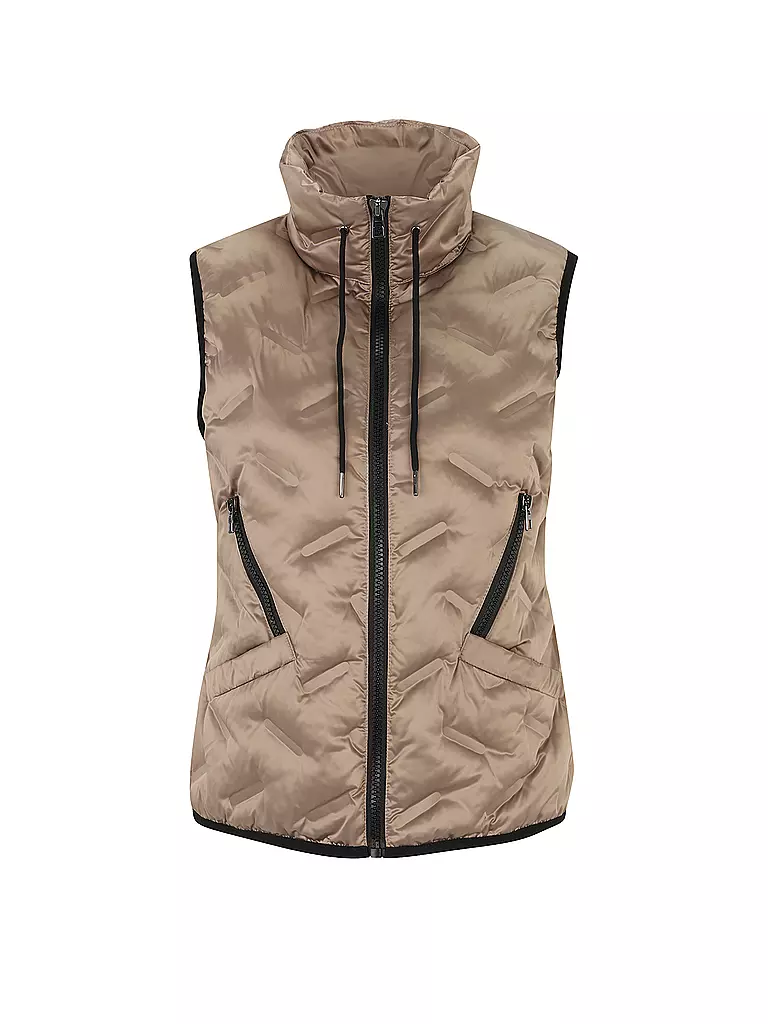 DORIS STREICH | Gilet matelassé | camel