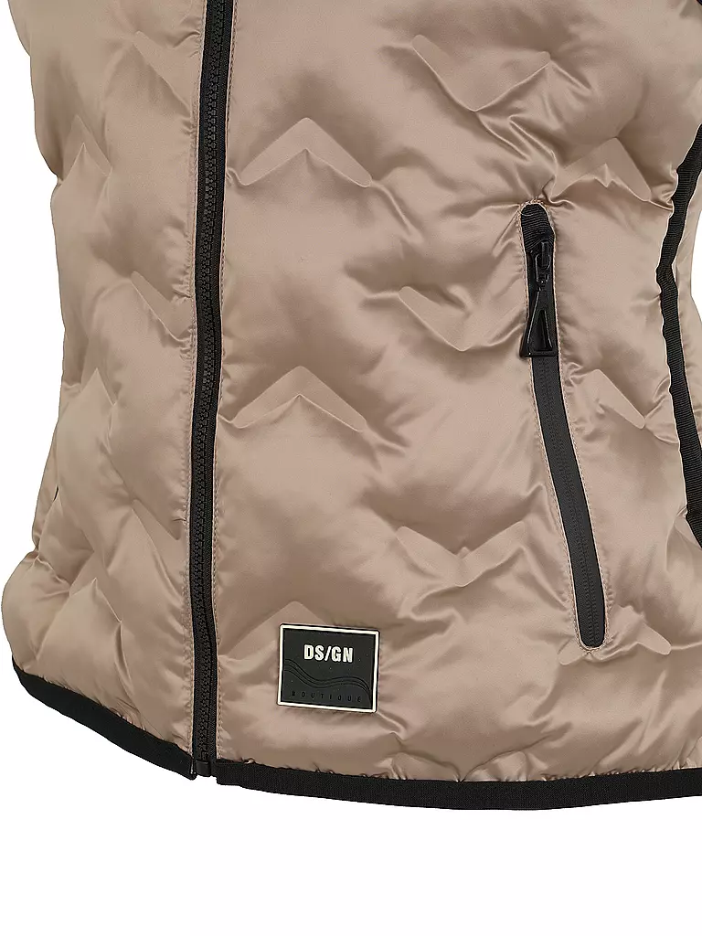 DORIS STREICH | Gilet matelassé | Beige