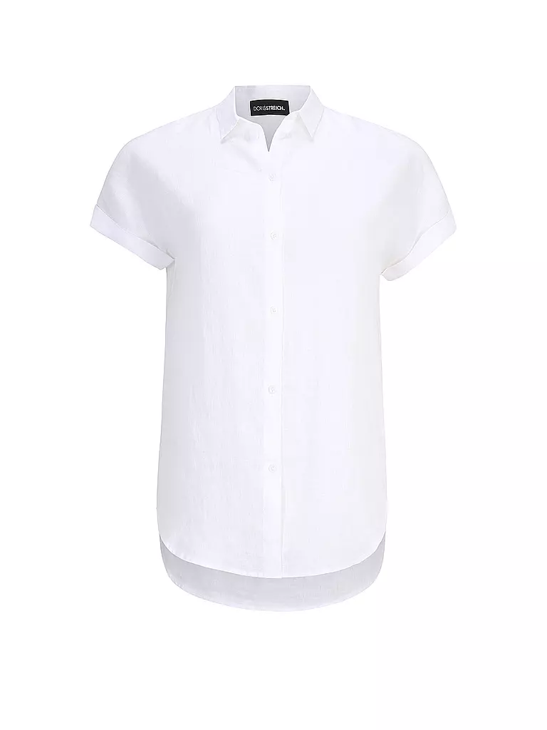 DORIS STREICH | Leinenbluse | Blanc