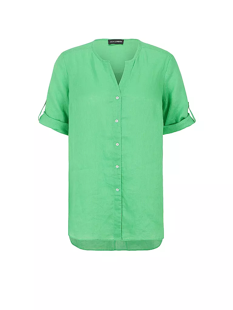 DORIS STREICH | Leinenbluse | Vert