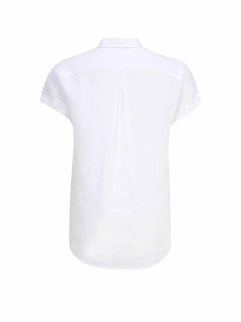 DORIS STREICH | Leinenbluse | Blanc