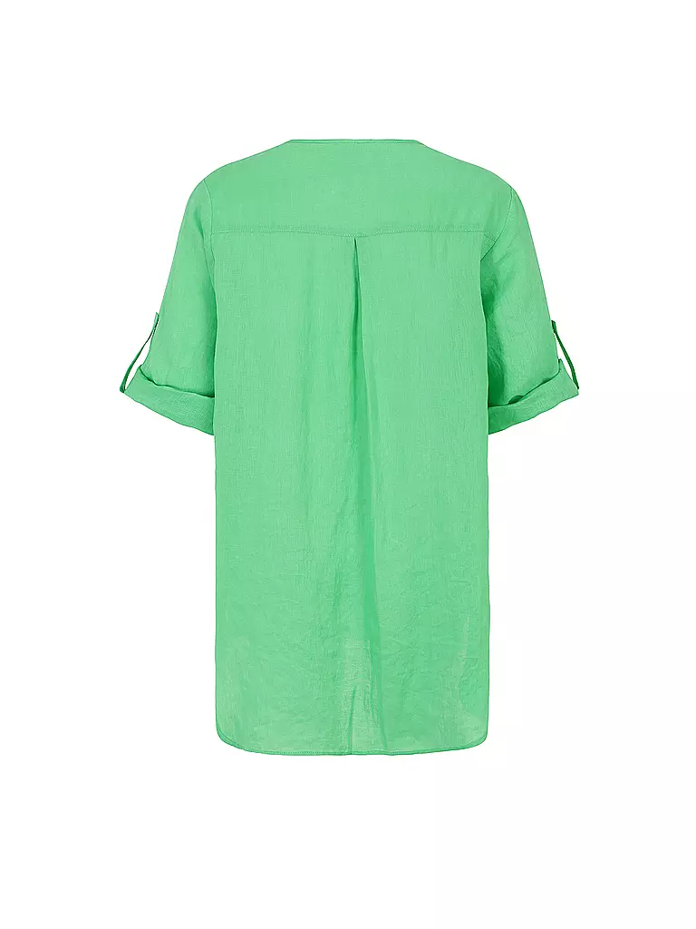 DORIS STREICH | Leinenbluse | Vert