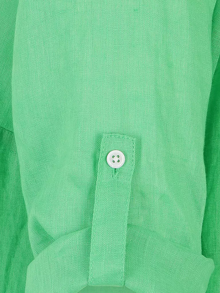 DORIS STREICH | Leinenbluse | Vert