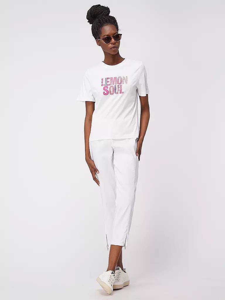 DORIS STREICH | Pantalon 7/8 | Blanc