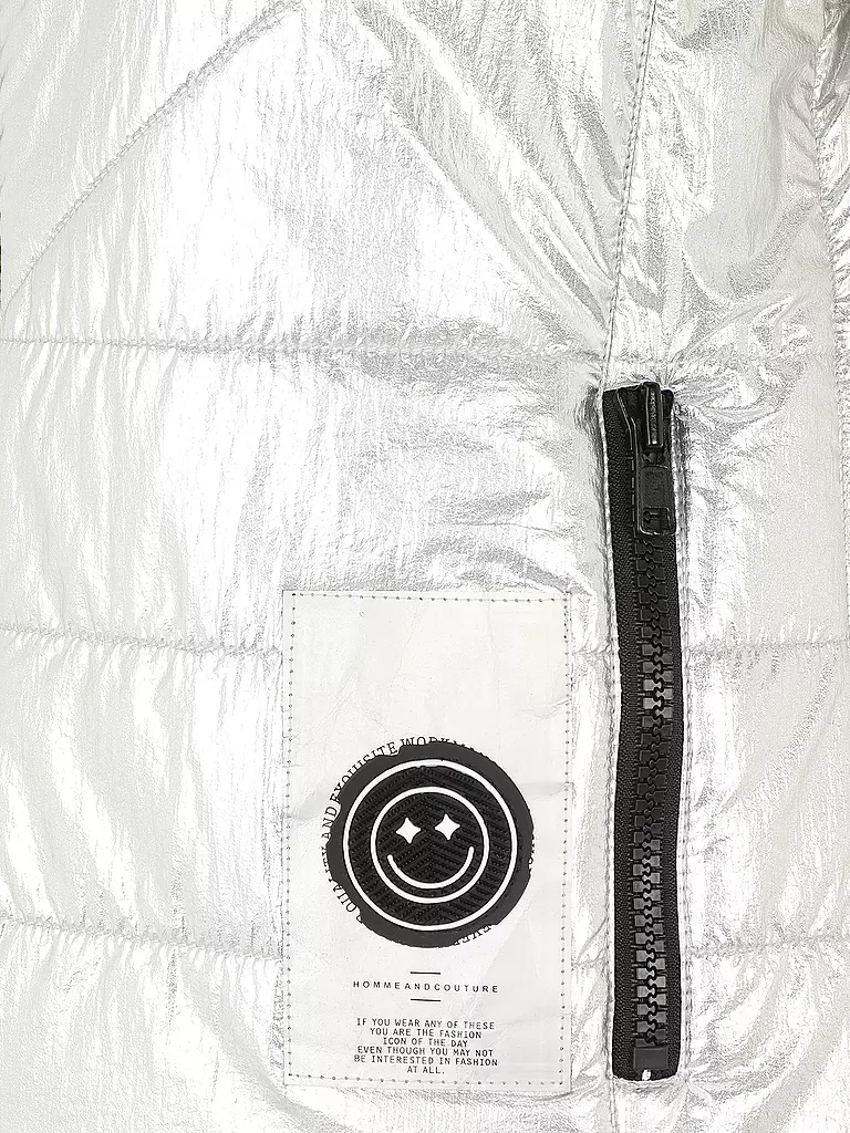 DORIS STREICH | Steppgilet | Argent