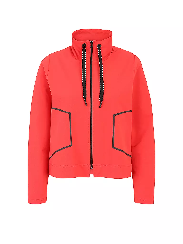 DORIS STREICH | Sweat-shirt zippé | koralle