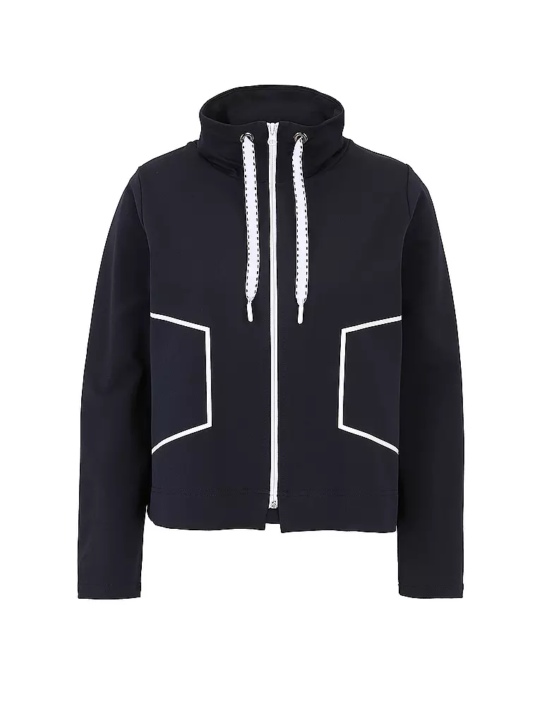 DORIS STREICH | Sweat-shirt zippé | dunkelblau