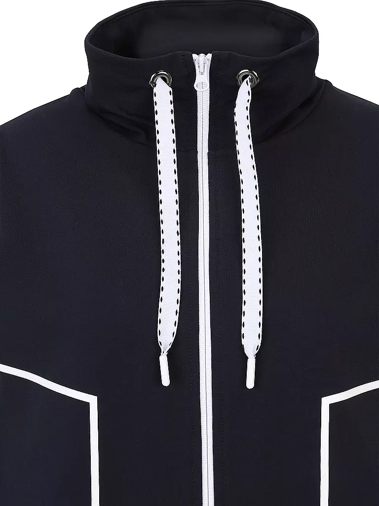 DORIS STREICH | Sweat-shirt zippé | dunkelblau