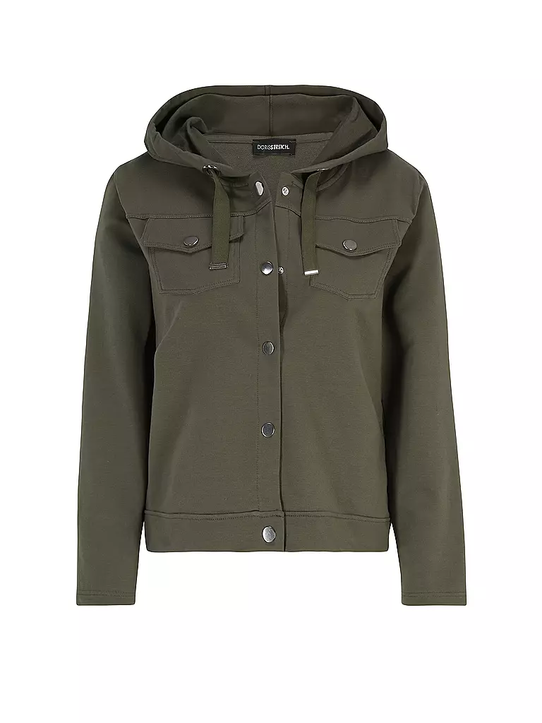 DORIS STREICH | Sweatjacke | Olive
