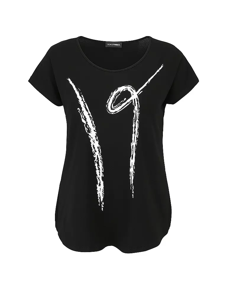 DORIS STREICH | T-shirt | schwarz