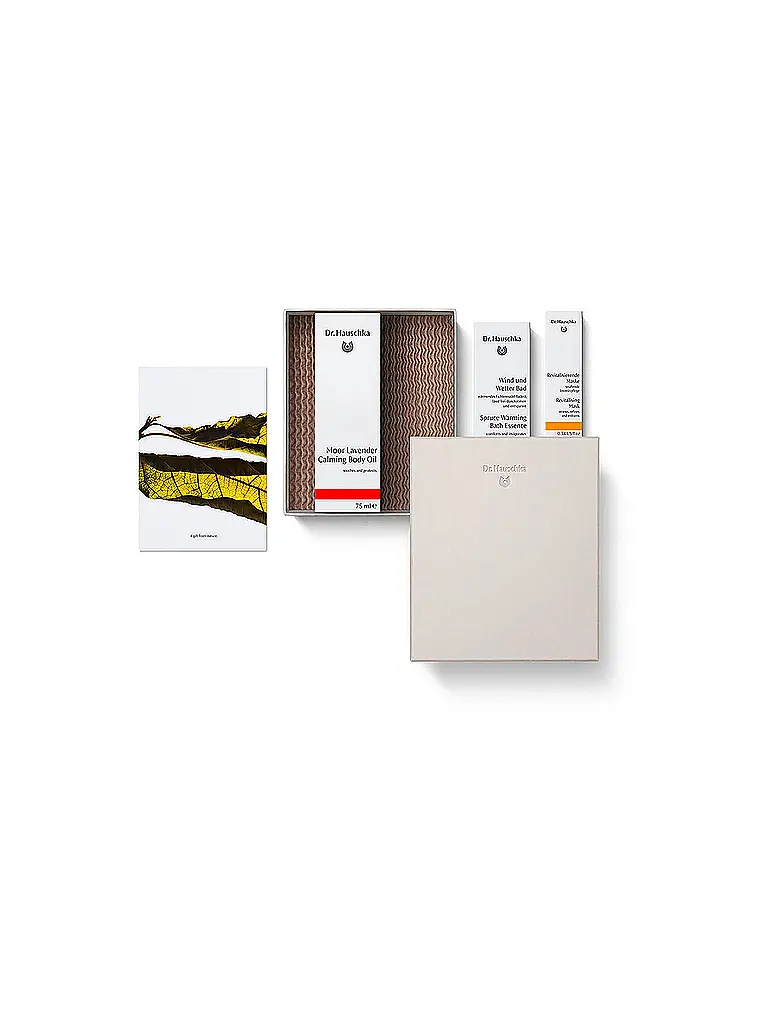 DR. HAUSCHKA | Coffret cadeau - Relaxed Soul Set 75ml / 30ml / 10ml | 