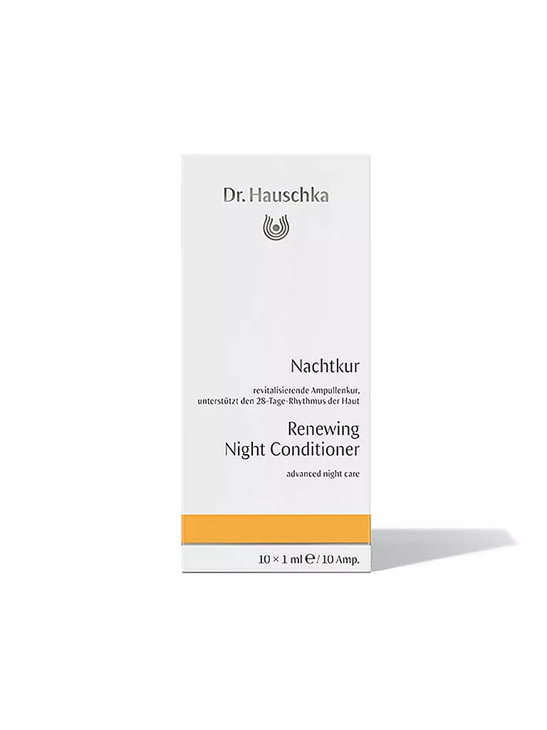DR. HAUSCHKA | Cure de Nuit 10x1ml/Pqt. | Aucune couleur