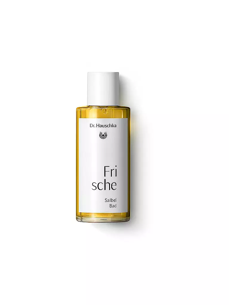 DR. HAUSCHKA | Huile de bain fraîche à la sauge 100 ml | Aucune couleur