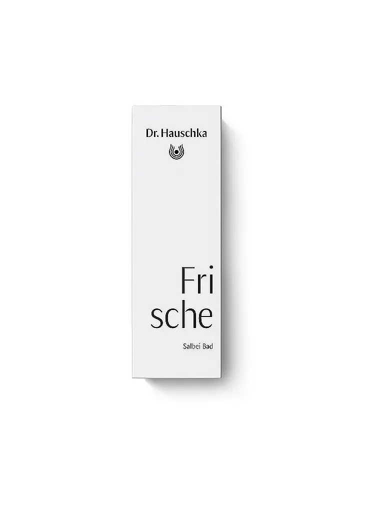 DR. HAUSCHKA | Huile de bain fraîche à la sauge 100 ml | Aucune couleur