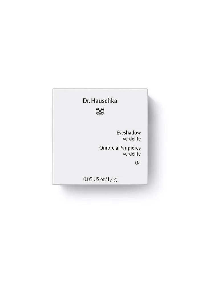 DR. HAUSCHKA | Ombre à paupières - Eyeshadow (04 Verdelite) | dunkelgrün