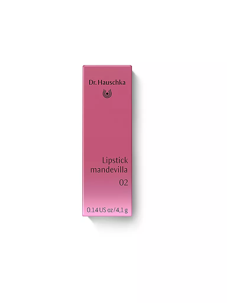DR. HAUSCHKA | Rouge à lèvres Édition Limitée Design (02 Mandevilla) | Rose