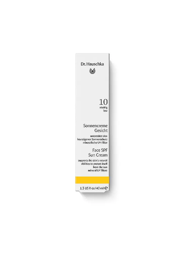 DR. HAUSCHKA | Soin solaire - Crème solaire visage FPS 10 40ml | Aucune couleur