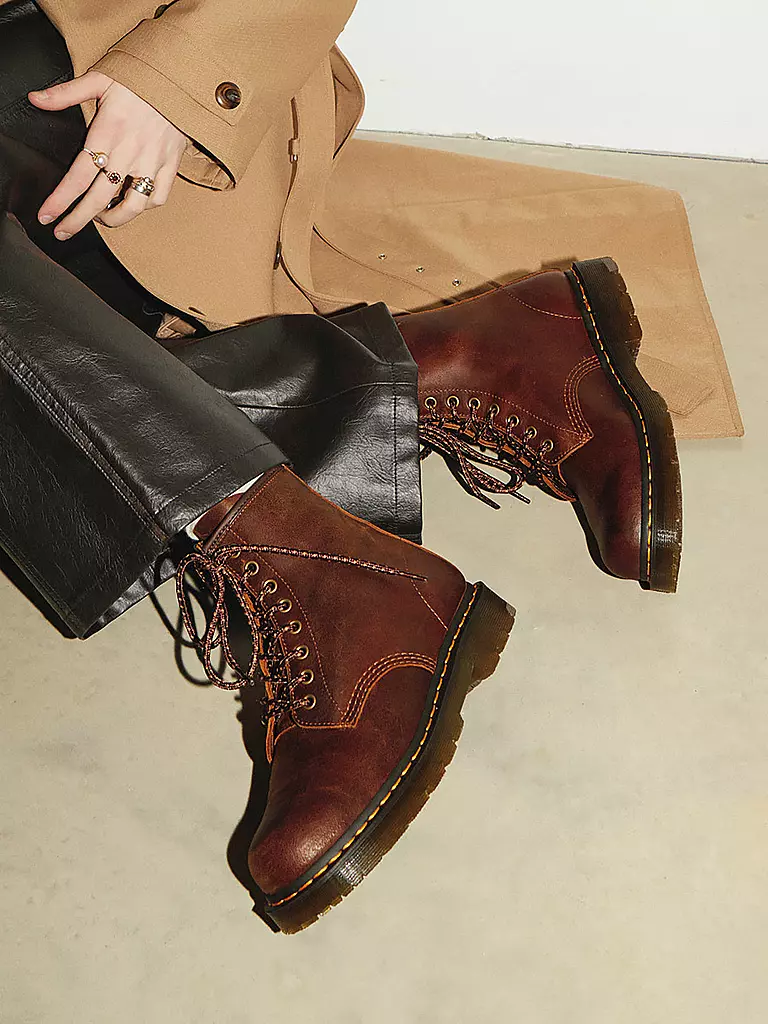 DR. MARTENS | Boots 1460 PARKER LIFE | Marron