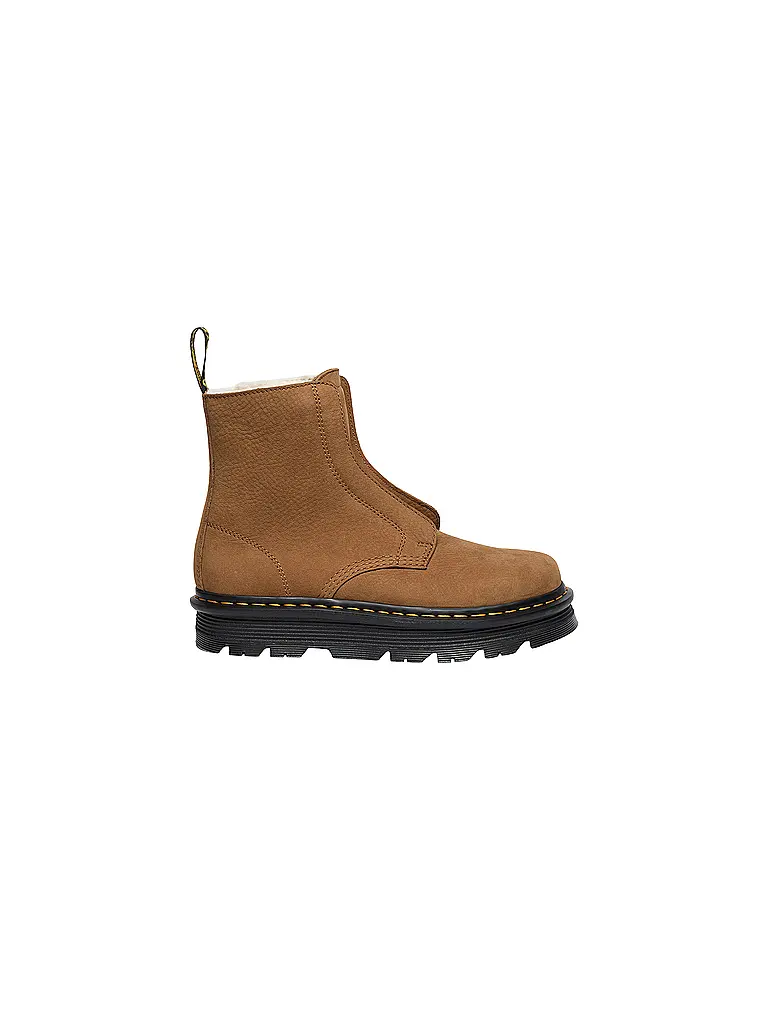 DR. MARTENS | Boots de neige ZEBZAG LACELESS | Camel