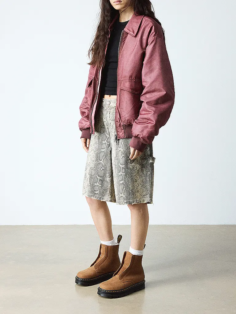 DR. MARTENS | Boots de neige ZEBZAG LACELESS | Camel