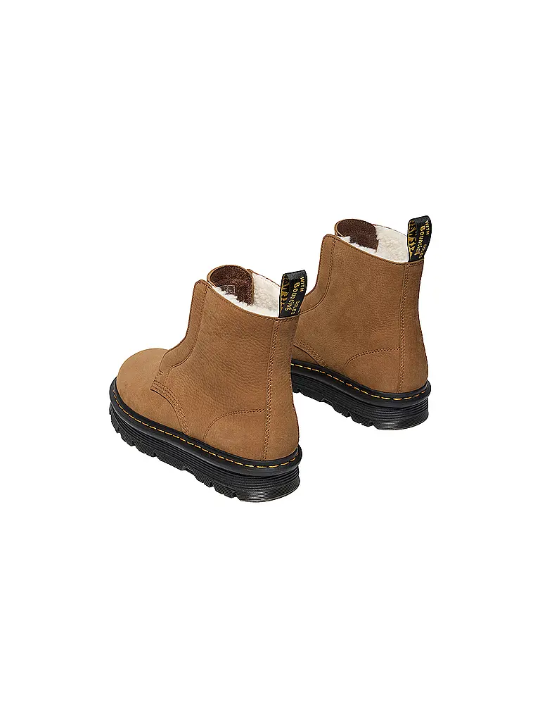 DR. MARTENS | Boots de neige ZEBZAG LACELESS | Camel
