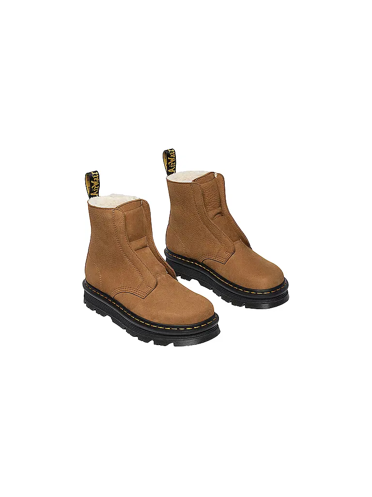 DR. MARTENS | Boots de neige ZEBZAG LACELESS | Camel