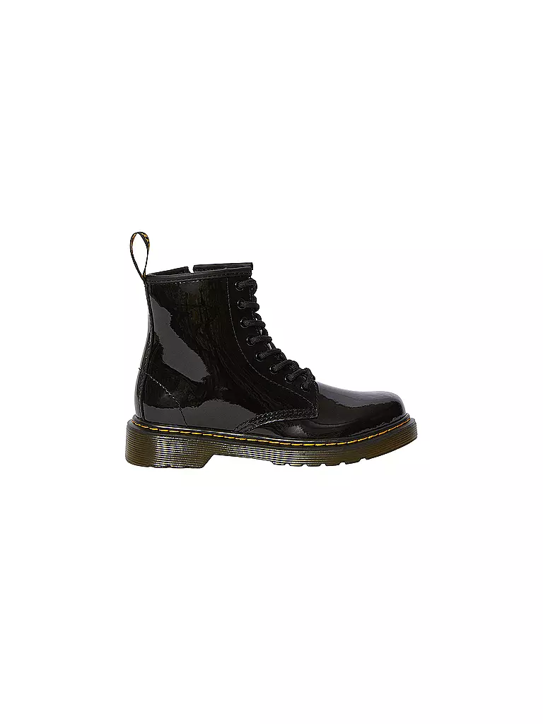 DR. MARTENS | Bottines en cuir verni pour enfant 1460 JUNIOR | schwarz