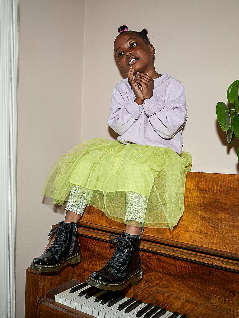 DR. MARTENS | Bottines en cuir verni pour enfant 1460 JUNIOR | 