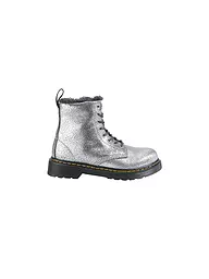 DR. MARTENS | Kinder Stiefel 1460 J SERENA FOIL | Argent
