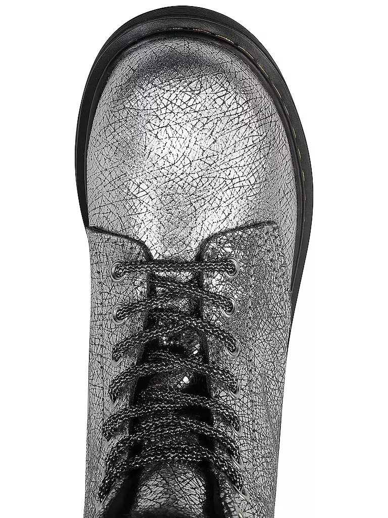 DR. MARTENS | Kinder Stiefel 1460 J SERENA FOIL | Argent