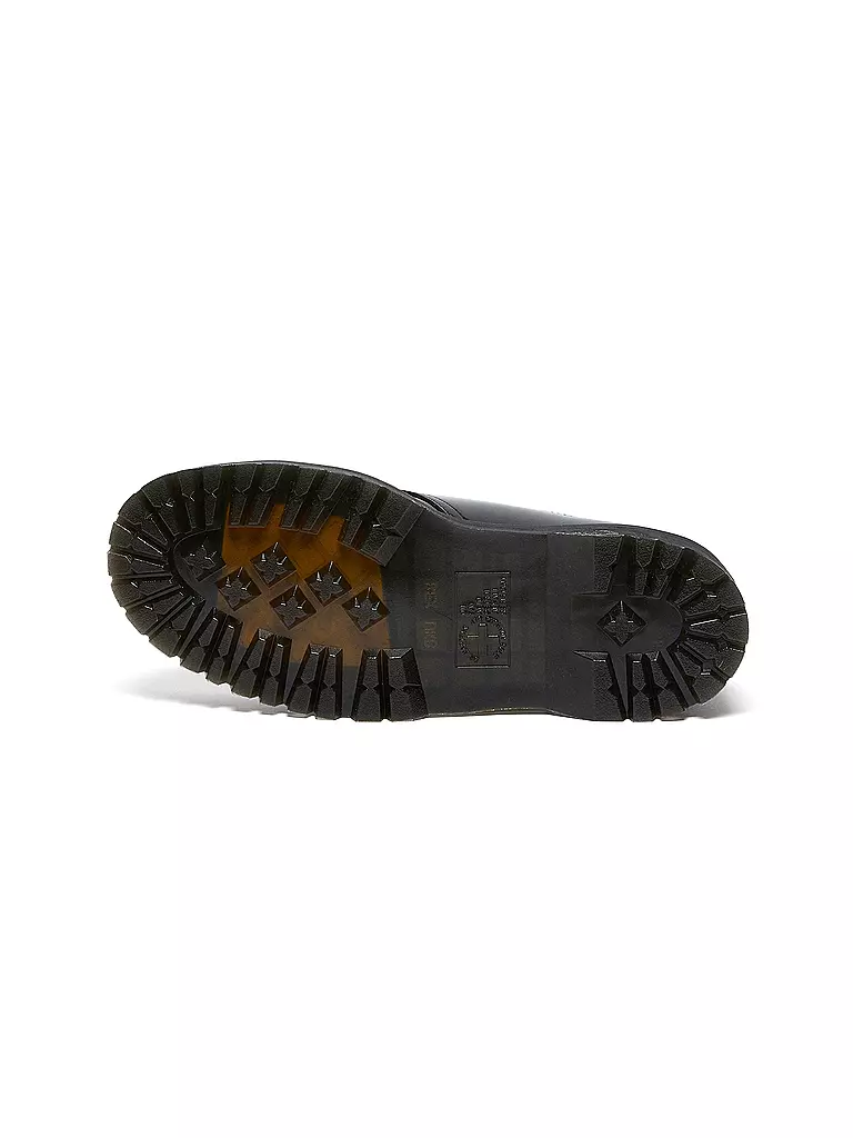 DR. MARTENS | Lack Plateau Schnürer 1461 Quad | Noir