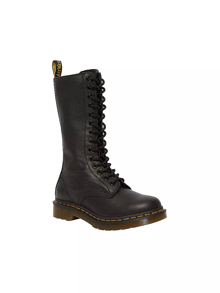 DR. MARTENS | Schnürboots 14 EYE ZIP BOOT | Noir