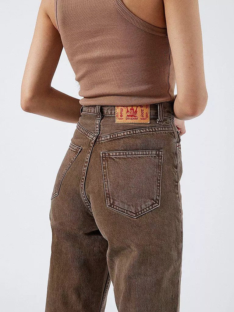 DR.DENIM | Jeans Wide Fit ECHO | Marron