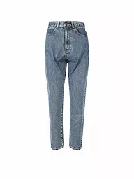 DR.DENIM | Mom Jeans Nora Highwaist 7/8 | Bleu