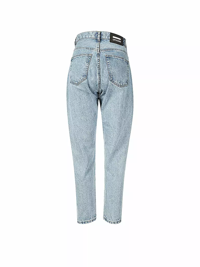 DR.DENIM | Mom Jeans Nora Highwaist 7/8 | Bleu