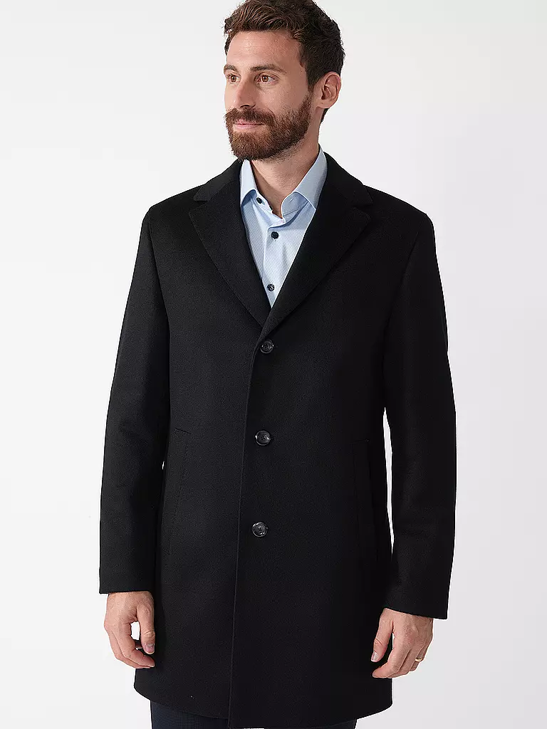 DRESSLER | Manteau en cachemire RUBEN | schwarz