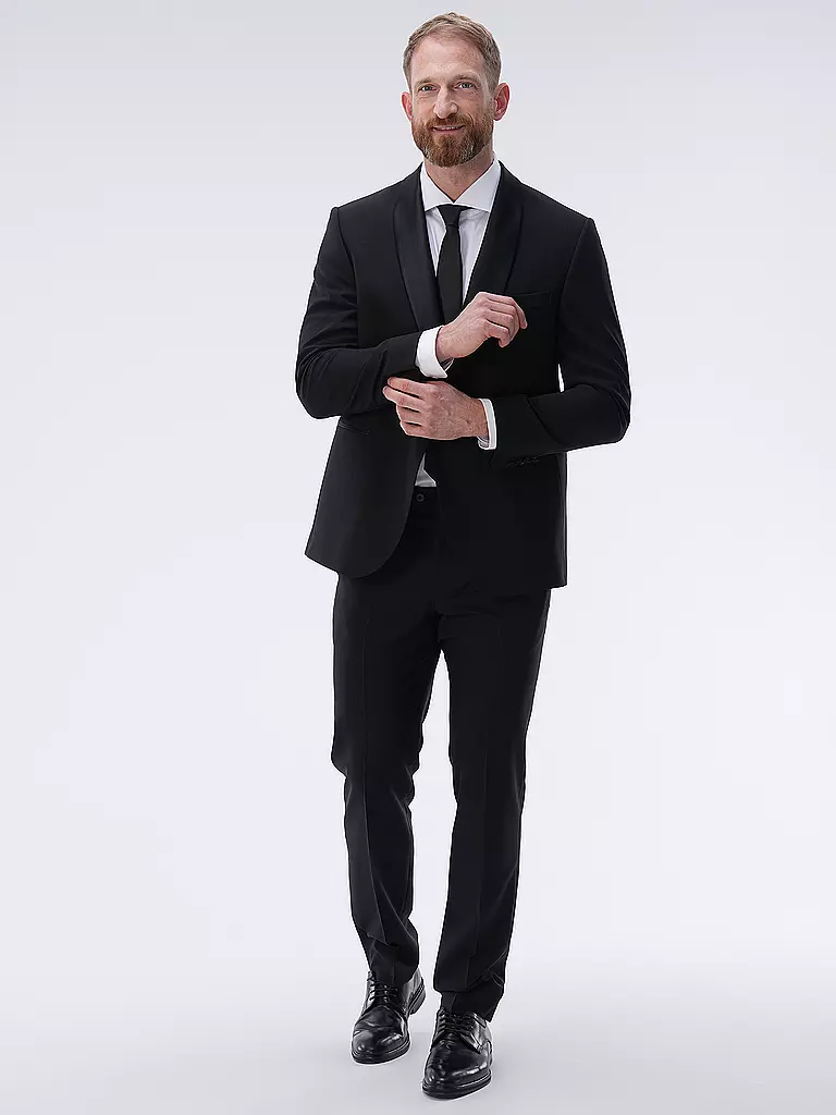 DRESSLER | Smoking-Sakko « Evan » | schwarz