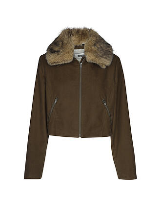 DRYKORN | Veste aspect cuir BAYTON_1