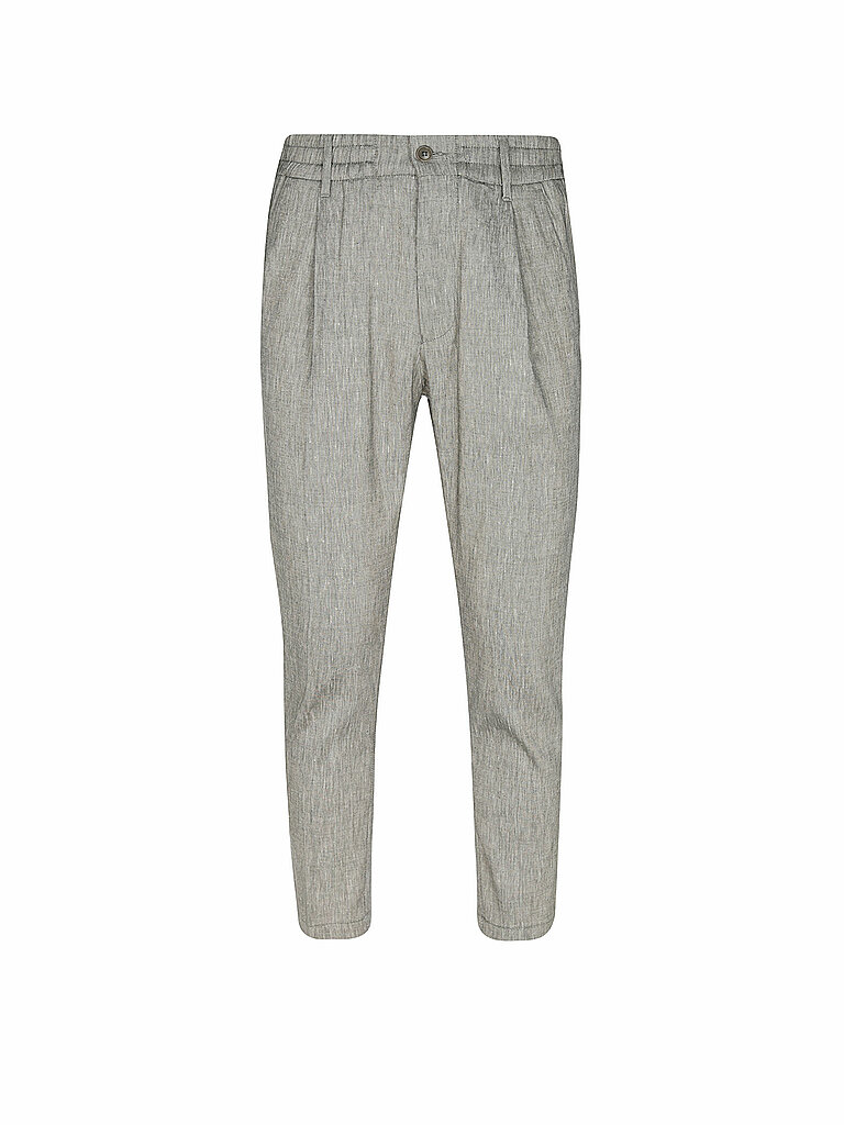 Chino en lin CHASY olive 33/L32
