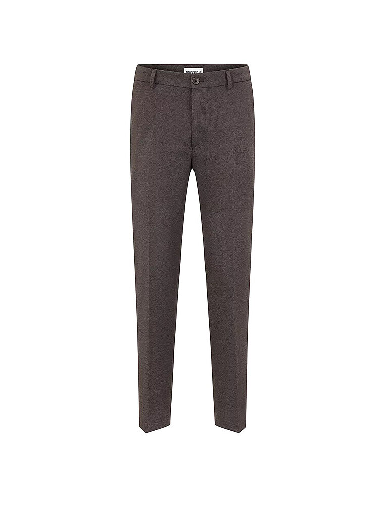 Pantalon de costume AJEND marron 54