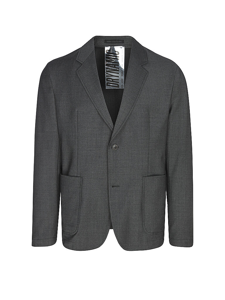 DRYKORN+Sakko+Coupe+Moderne+MARLS+gris+|+48