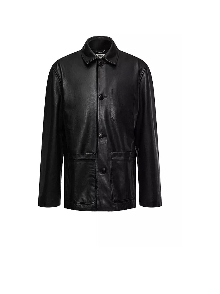 Veste en cuir MAKONA 1 noir M
