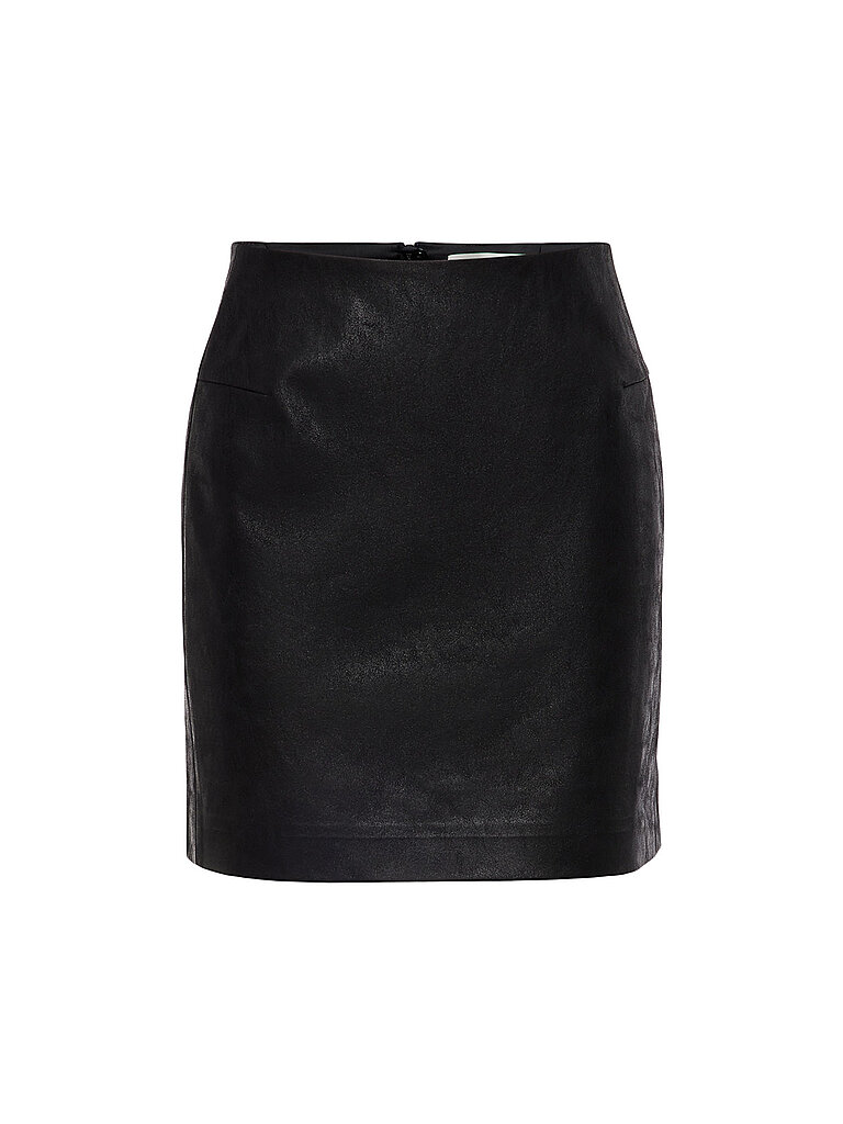 Jupe aspect cuir GENTILIE noir 26