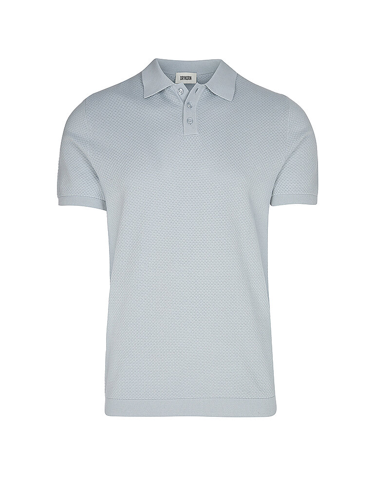 DRYKORN Polo TRITON bleu clair | S