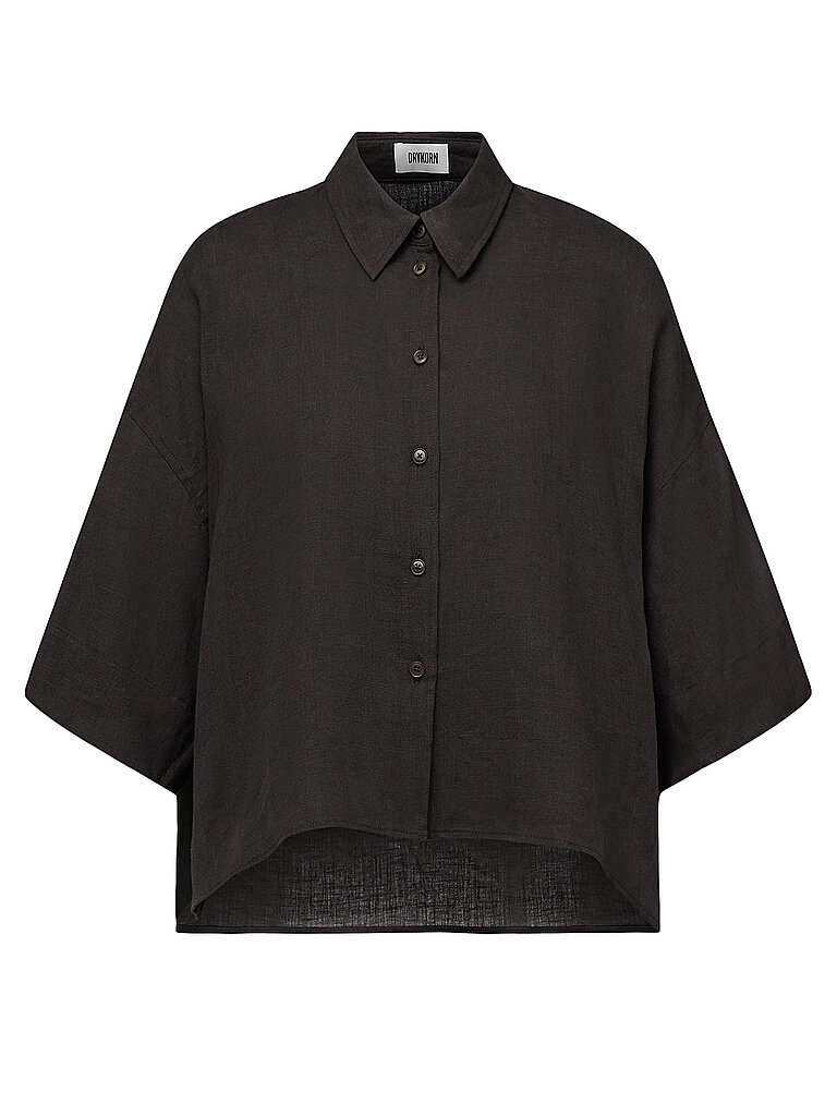 Blouse en lin YARIKA 1 marron 36