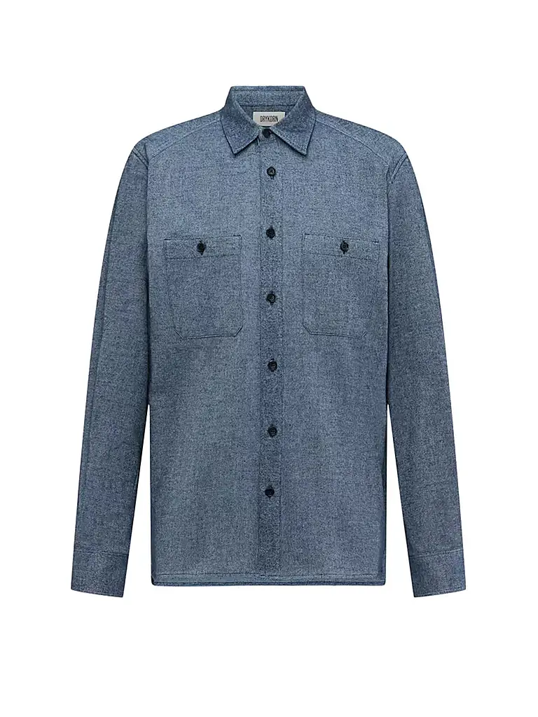DRYKORN | Chemise coupe droite NOWEN_D | blau